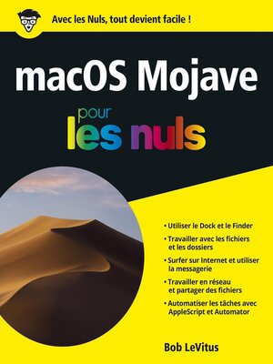 cover image of macOS Mojave pour les Nuls, grand format
